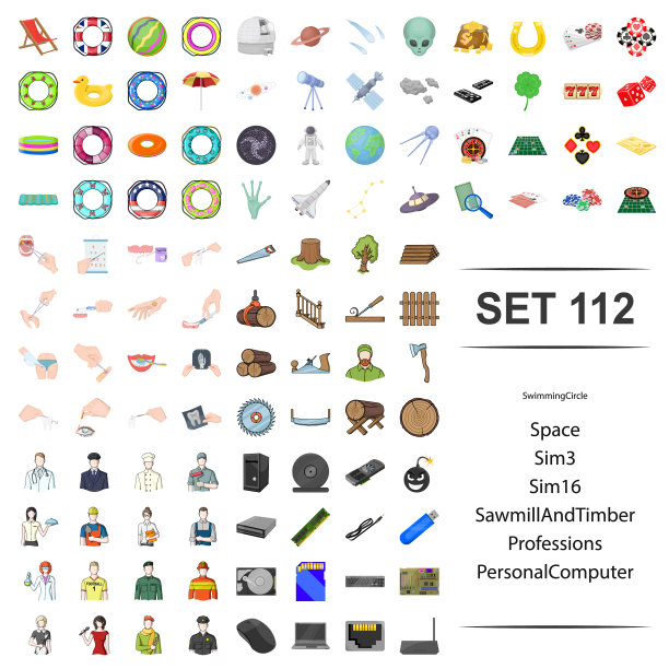 游泳圈的空间图片下载