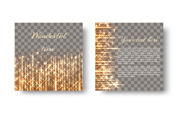 广场背景与金色光线图片下载