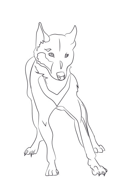 狗站线图片下载