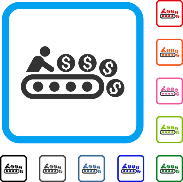 货币生产框图标图片下载