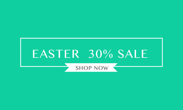 复活节销售横幅背景模板图片下载