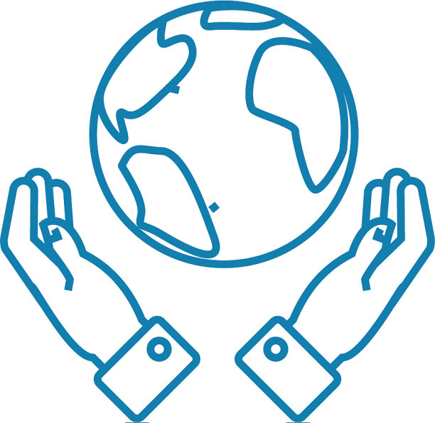 全球机会线性图标概念全球图片下载