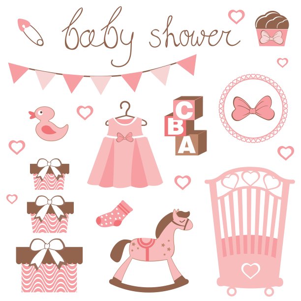 小淑女宝宝派对图片下载