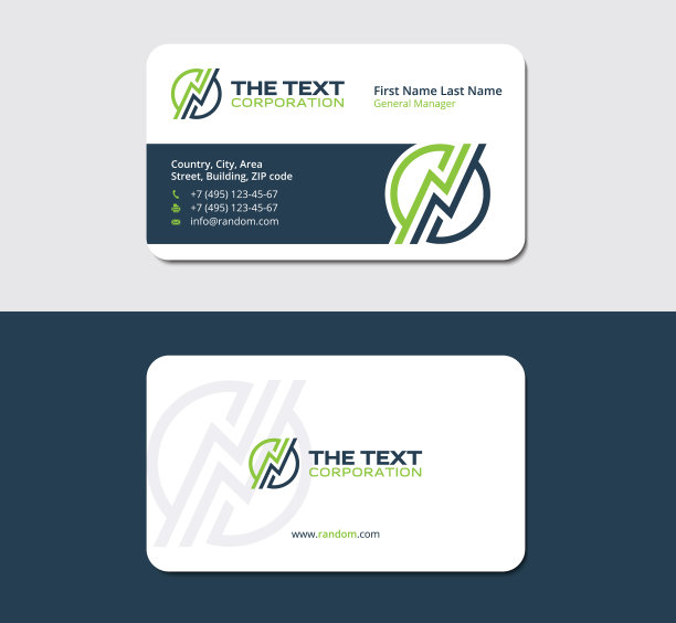 能源供应商的名片图片下载