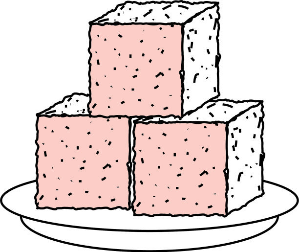 地面立方体孤立图片下载