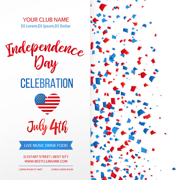 独立日庆典7月4日图片下载