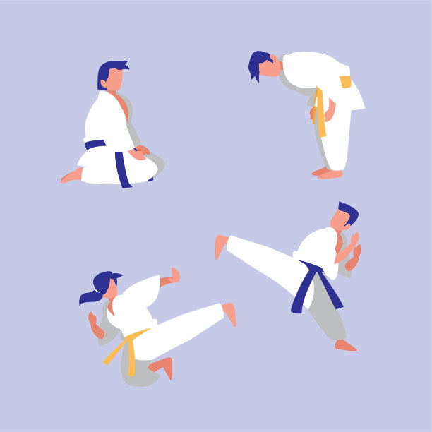 一群人练习武术神通图片下载