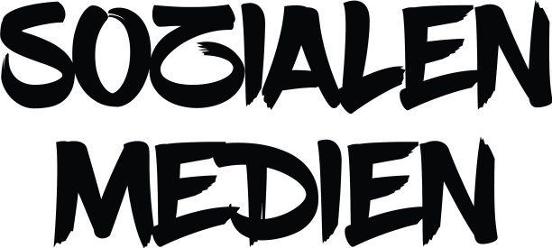 社交媒体戳记在德国图片下载