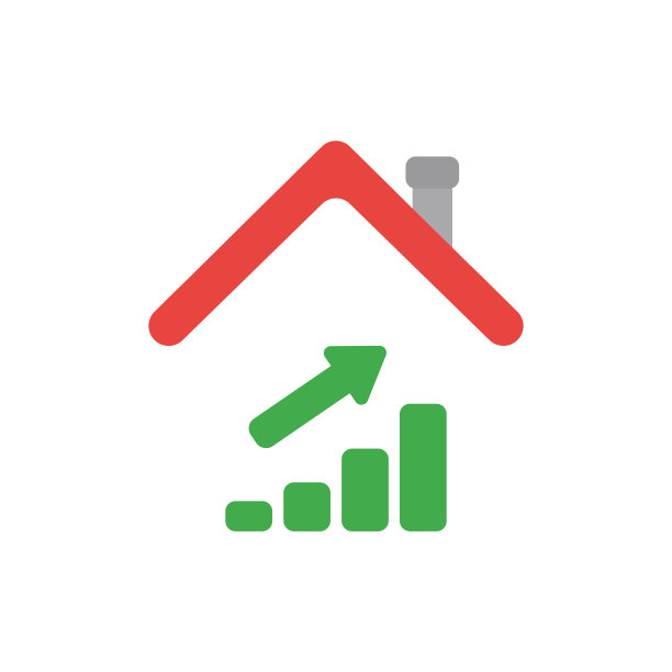 在下方向上移动的销售条形图图标概念图片下载
