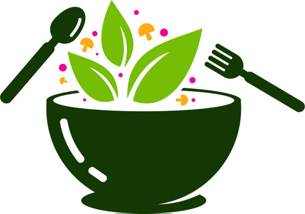 绿色食品标志图标设计图片下载