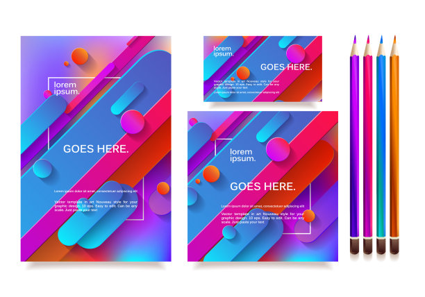 用于多用途表示的业务模板图片下载