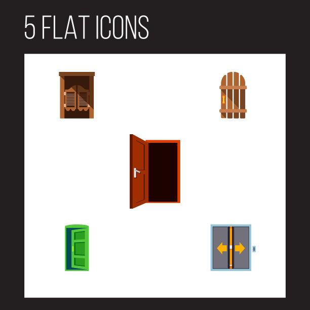 Icon平入套大门西木图片下载