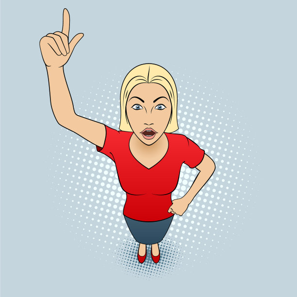 女人的手势图片下载