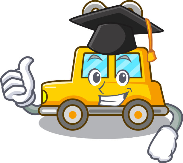 毕业卡通发条玩具车在表中图片下载