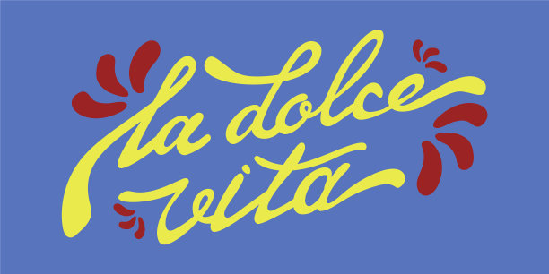 现代铭文甜蜜生活图片下载