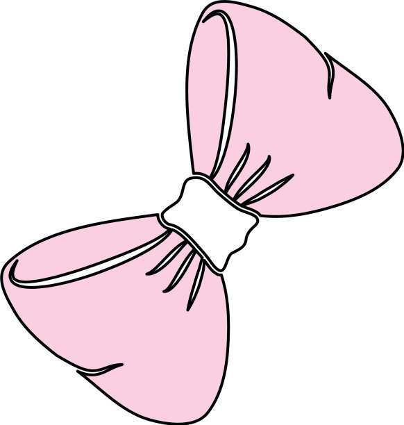 装饰蝴蝶结孤立图片下载