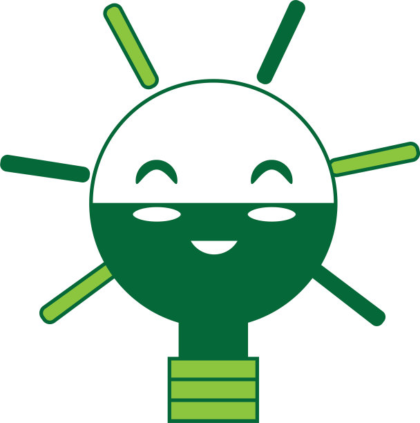 卡哇伊的灯泡图片下载