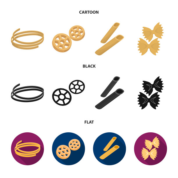 不同类型的面食，不同类型的面食图片下载