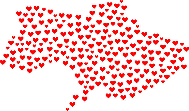 乌克兰的爱马赛克地图图片下载