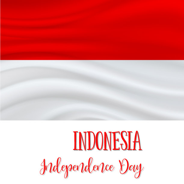 8月17日印度尼西亚独立日的背景图片下载