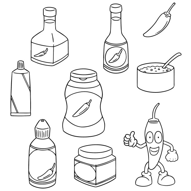 辣椒制品合集图片下载