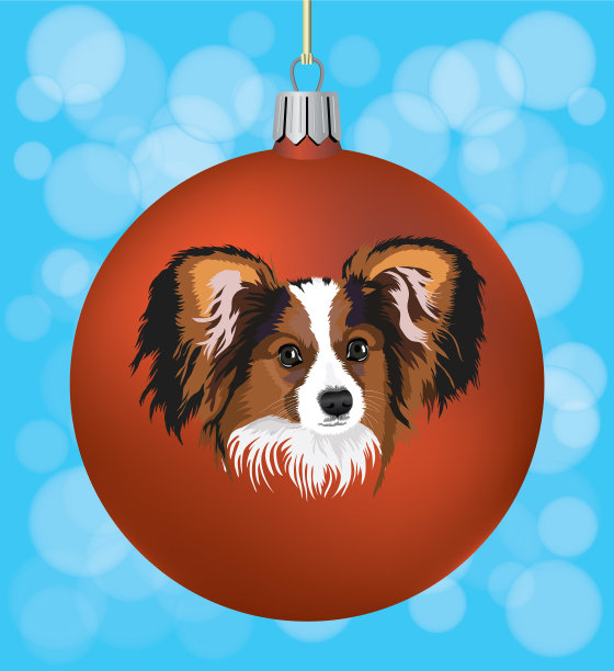 圣诞舞会与狗图片下载