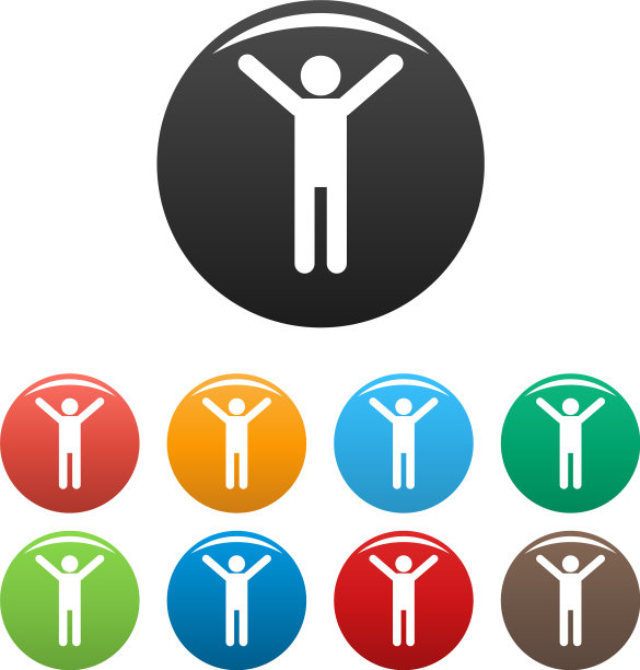 棍棒人物棍棒图标设置象形文字图片下载