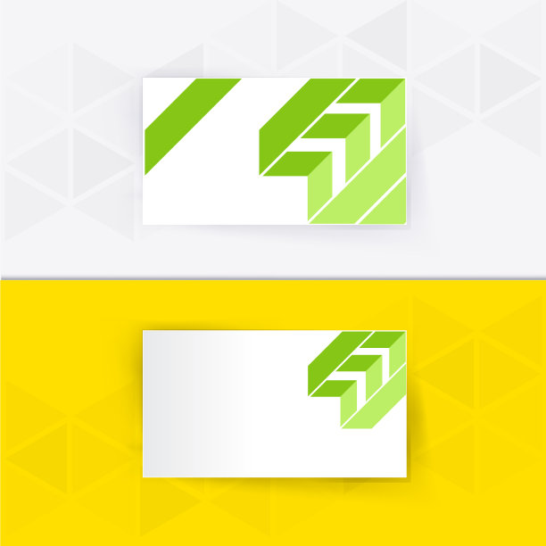 为企业抽象空白名片模板图片下载