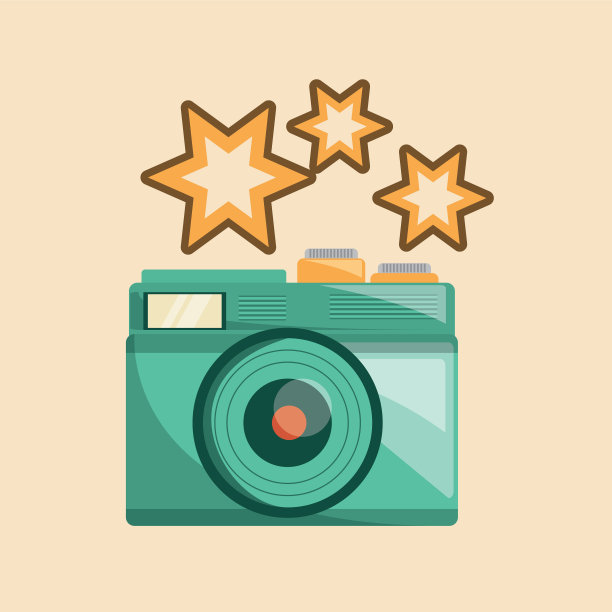 复古相机图标图片下载