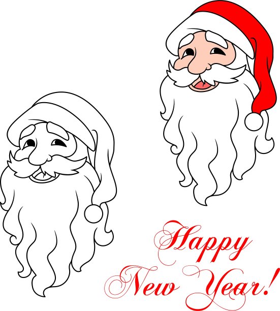 快乐的圣诞老人图片下载