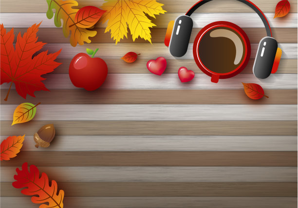 秋天背景设计图片下载