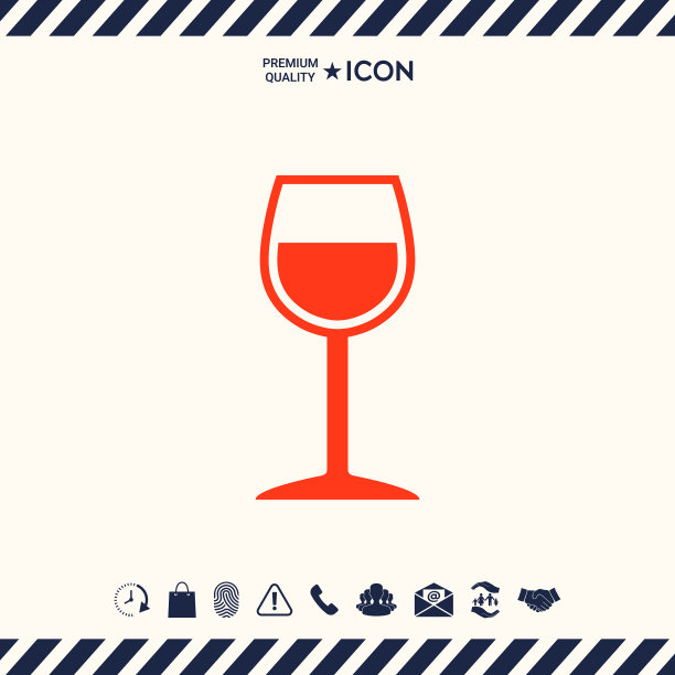 葡萄酒杯的象征图片下载