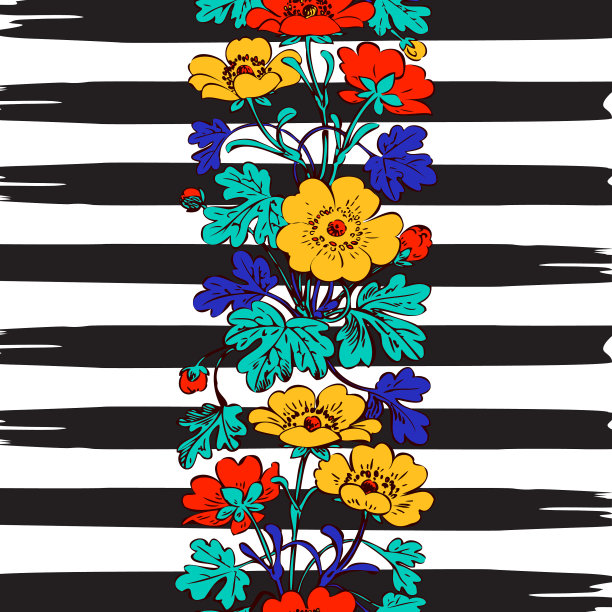 边框框无缝植物灌木图片下载