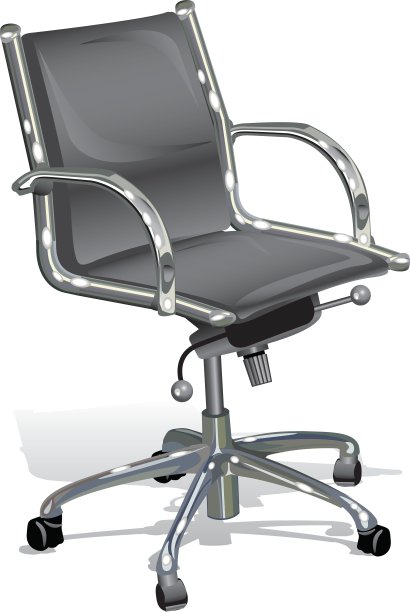 黑色的扶手椅图片下载