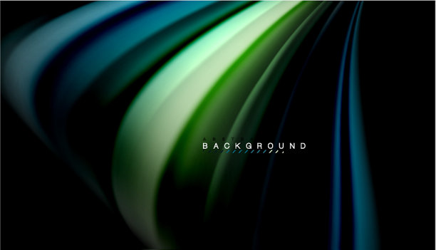 流体混合颜色波抽象图片下载