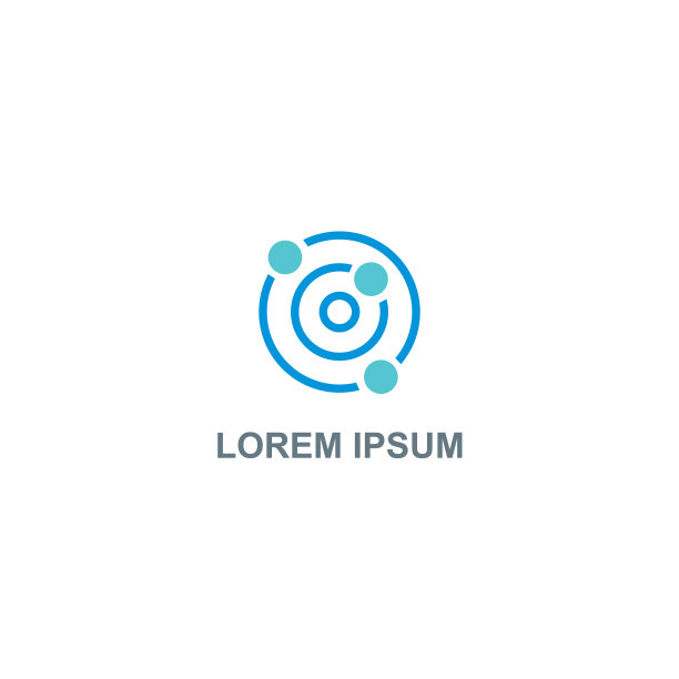 圆形轨道科技Logo图片下载