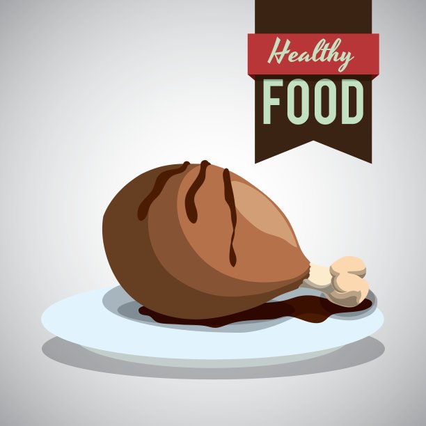 健康食品设计有机食品平面图片下载