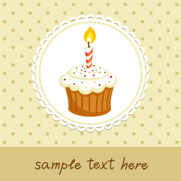 蛋糕和蜡烛图片下载