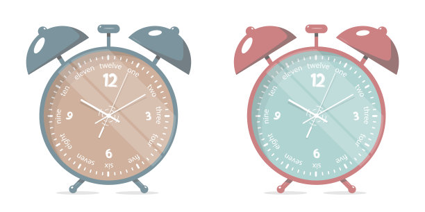 设定卡通闹钟风格图片下载