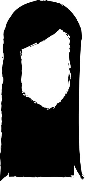 美丽年轻的女子头图片下载