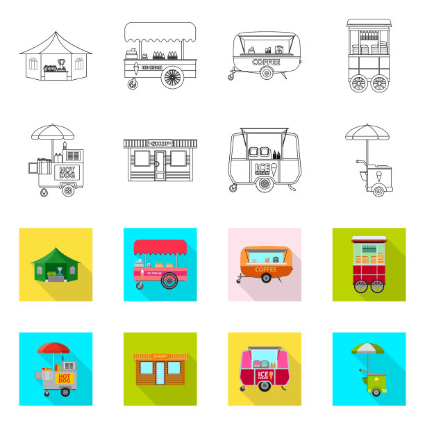 市场及外部标志图片下载