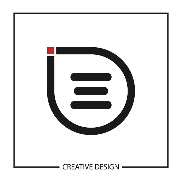 字母E logo模板设计图片下载