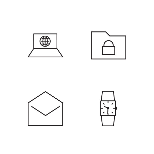 业务简单概述图标集图片下载