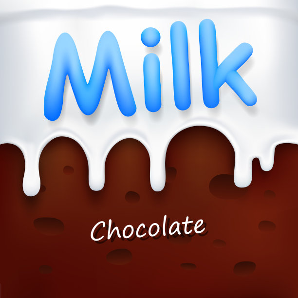牛奶与巧克力图片下载