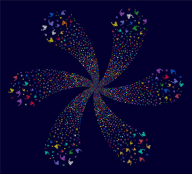 织物制造卷曲流图片下载