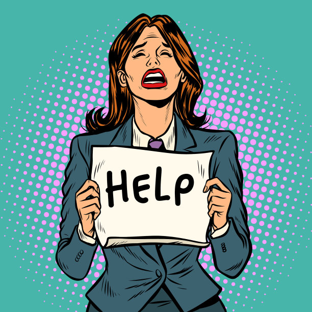 女人哭泣求助海报图片下载