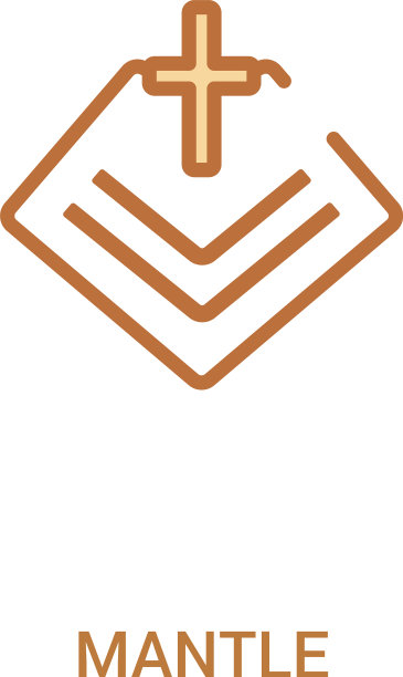 地幔概念2彩色图标简单的线条元素图片下载