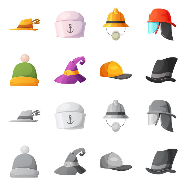 帽子和帽子标志图片下载