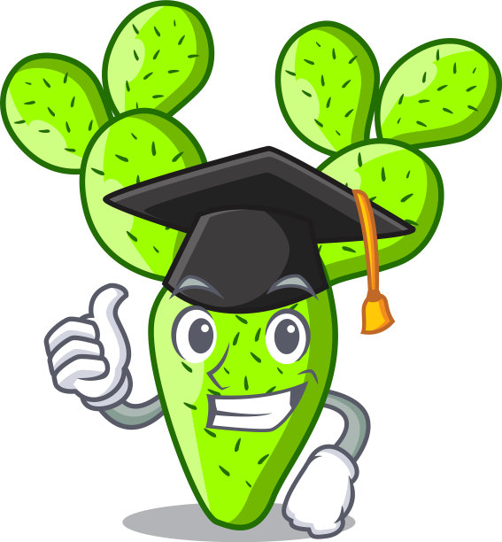 毕业漫画沙漠里的仙人掌图片下载