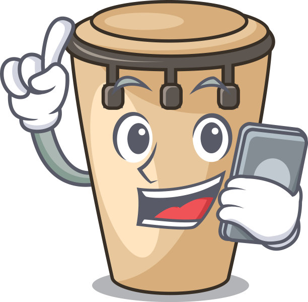 与手机康加卡通人物风格图片下载